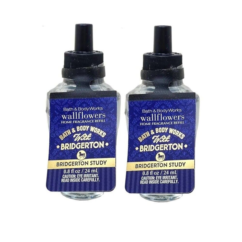 Bath and Body Works BRIDGERTON STUDY Wallflower Home Fragrance Refill X2